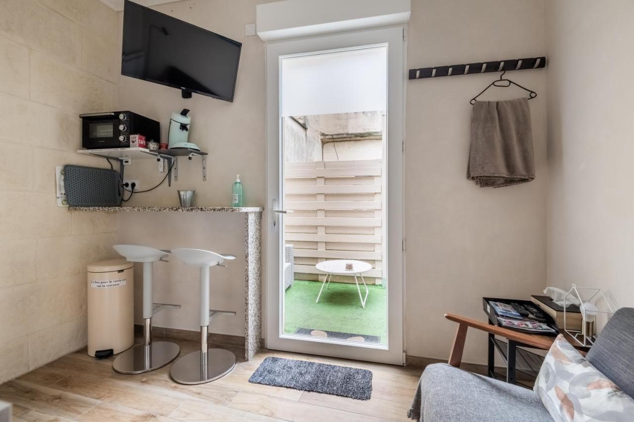 Studio En Duplex-Aircon-Terrasse-Parking-Calme 보르도 외부 사진